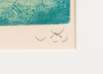 ROBERTO MATTA, etsning, signerad och numrerad 63/200.