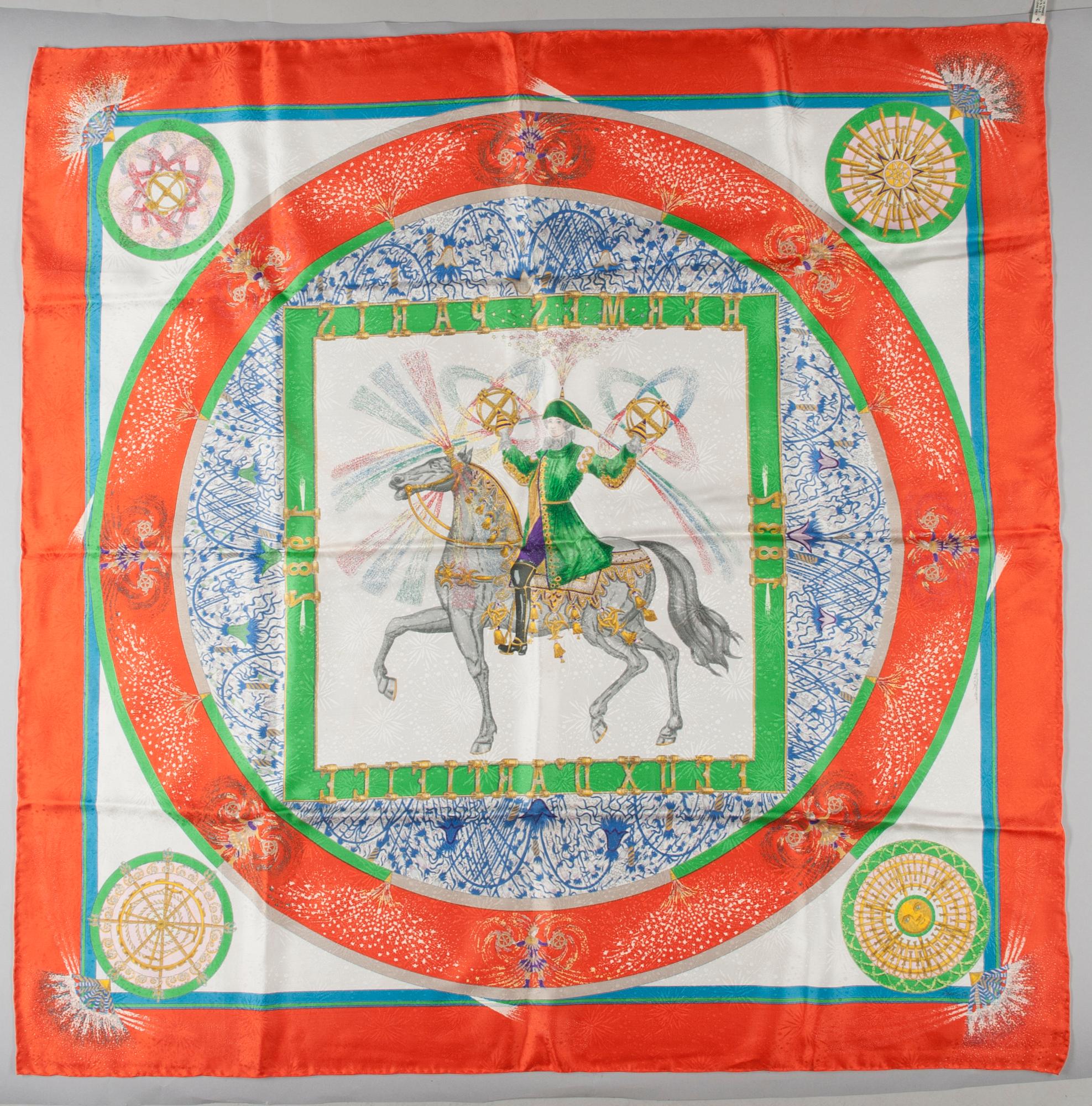 SCARF, "Feux d'Artifice", Hermès.