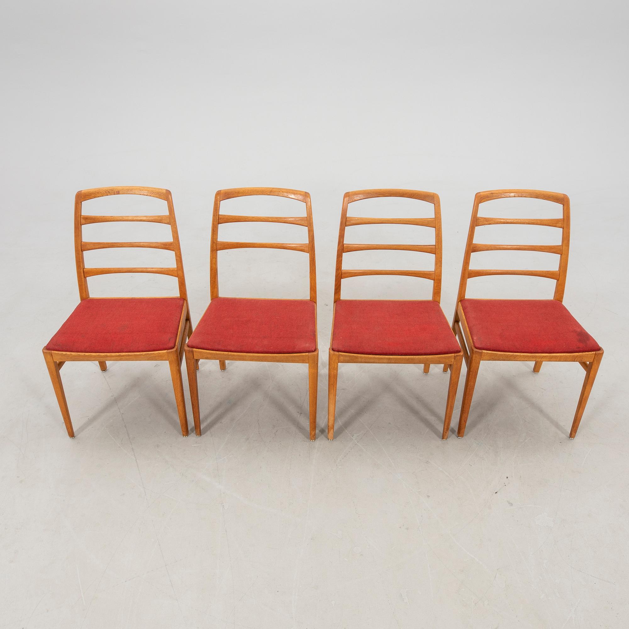 Bertil Fridhagen, stolar 4 st "Reno" 1960-tal.