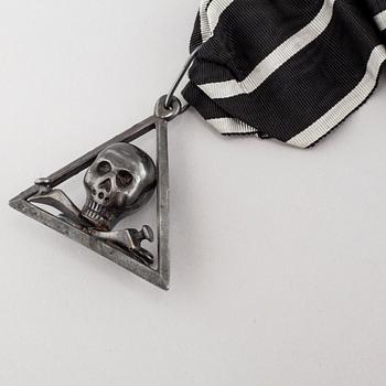 PARTI ORDENSMÄRKEN, bl a Frimurarna, 1900-tal.