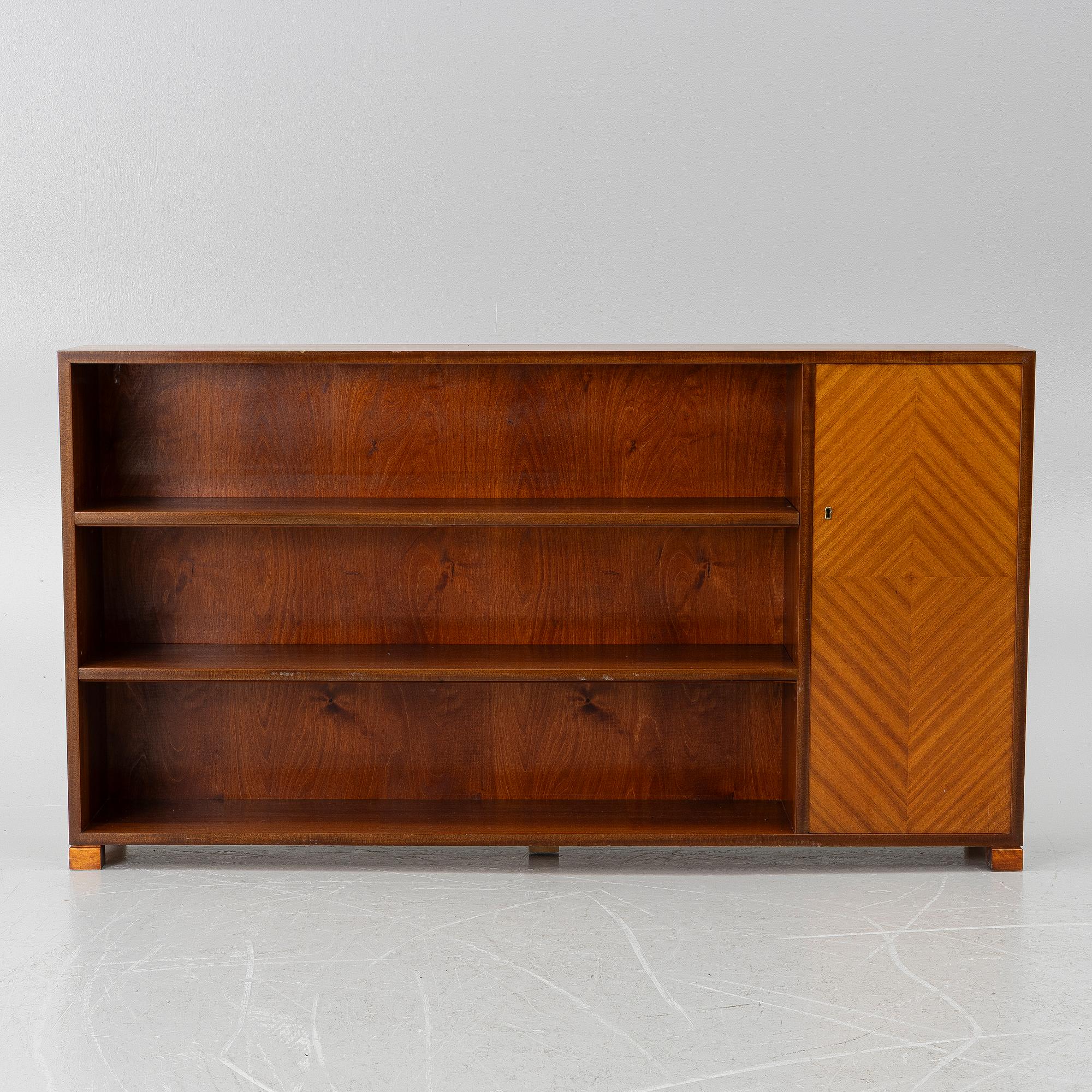 Bookcase/sideboard, mid-20th century.