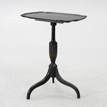 Folding table, late 19th century.