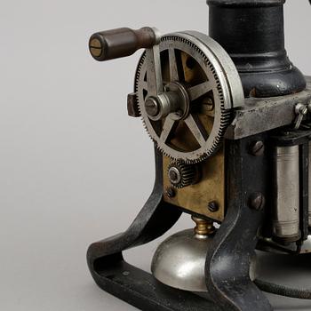 TELEFON, "Taxen", LM Ericsson. Sent 1800-tal.