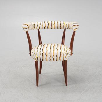 Josef Frank, karmstol, modell 966, Firma Svenskt Tenn.