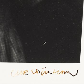 CHRISTER STRÖMHOLM, gelatinsilverfotografi signerat på två ställen, framtagen 1981.