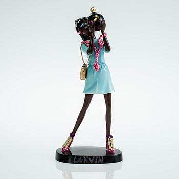 FIGURIN, "Miss Lanvin", porslin, Lanvin och Franz Porcelain, 2000-tal.