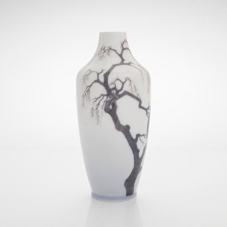 Royal Copenhagen, maljakko, posliinia, Royal Copenhagen, 1900-luvun alkupuoli.