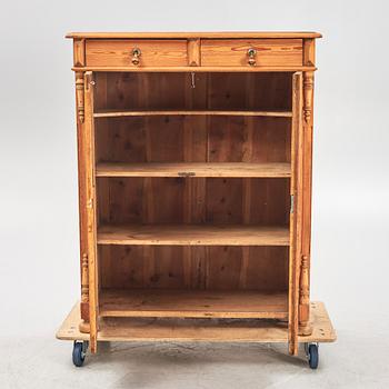 A pine sideboard, circa 1900.