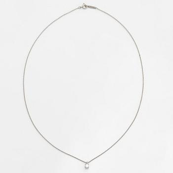 Tiffany & Co, kaulakoru, platinaa ja briljanttihiottu timantti.