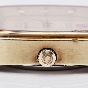 ARMBANDSUR, guld på stål, Omega Constellation Chronometer Electronic 300 Hz.