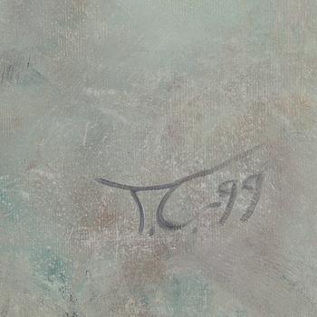 TOMMY CARLSSON, olja på duk, signerad TC och daterad -99.