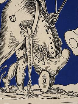Salvador Dalí, ur serien "Les Songes Drolatiques de Pantagruel".