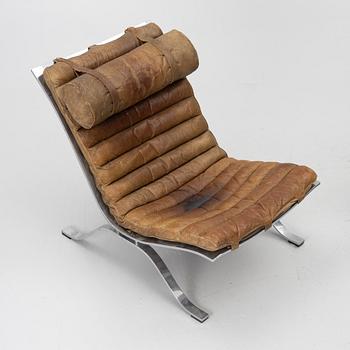 Arne Norell, An 'Ari' armchair with footstool, Norell Möbel, Aneby.