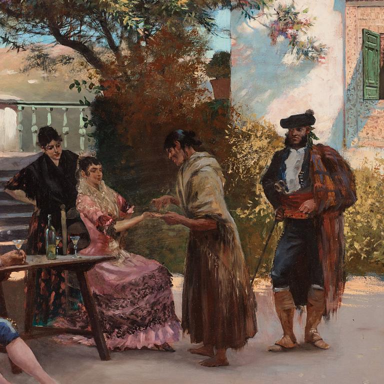 Hugo Birger, 'Spåkvinnan vid La Mesquita'  (The fortune teller at La Mesquita).