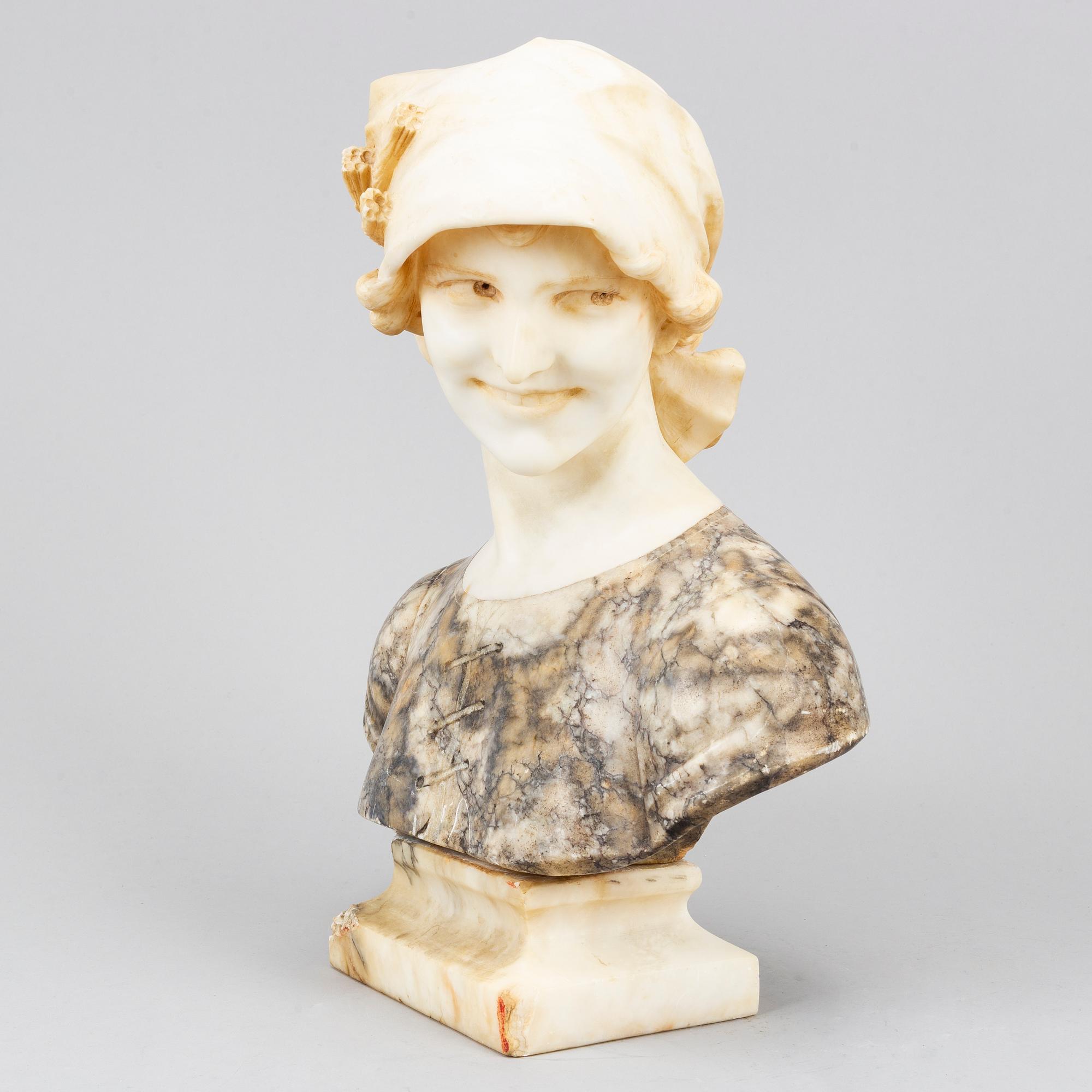 A 20th century marble sculpture.