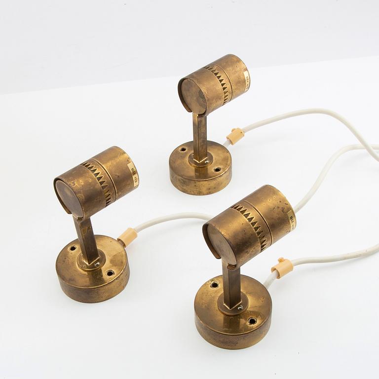 Hans-Agne Jakobsson, vägglampor 3 st  Markaryd sent 1900-tal.