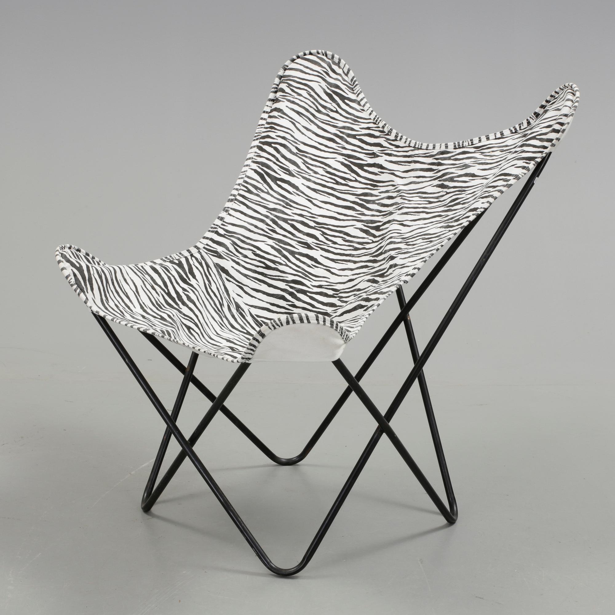 FLADDERMUSFÅTÖLJ, s.k Butterfly Chair, 1900-talets mitt - andra hälft.