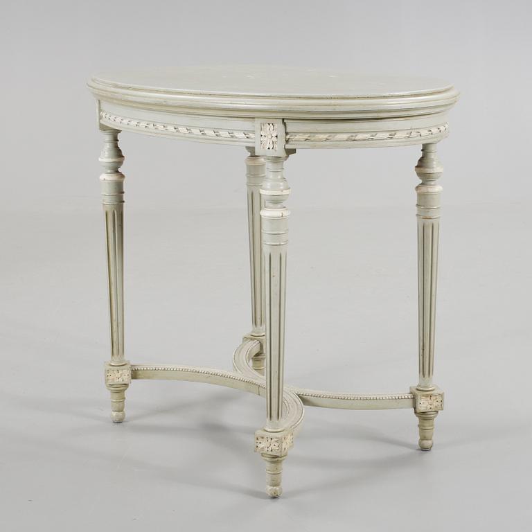 SALONGSGRUPP, 4 delar, gustaviansk stil, 1920-tal.