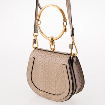 CHLOÉ Nile Bracelet Python Bag.