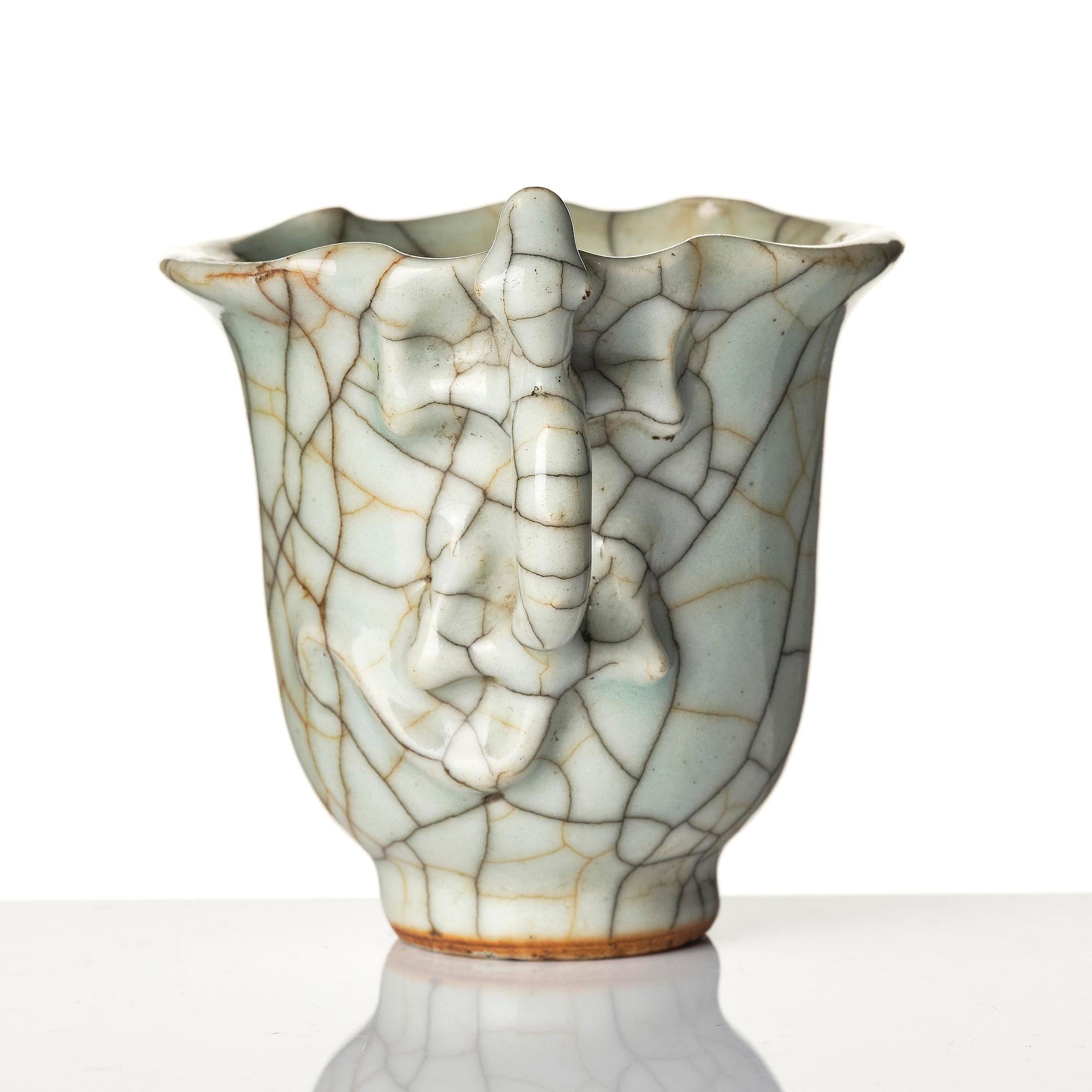 Kopp, porslin. Qingdynasty, 1700-/1800-tal.