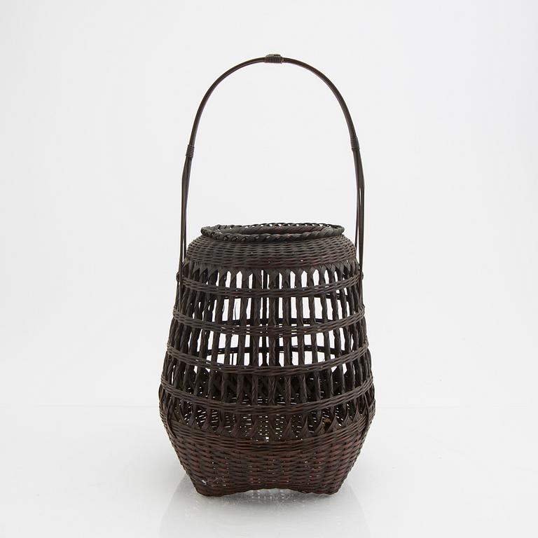 A Japanese Meiji basket.