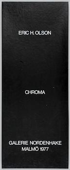 ERIC H OLSON, portfölj med fyra serigrafier utförda 1977. Sign o numr 85/100.