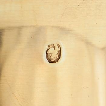 Nattvardskalk med paten, silver, Paris 1798-1809 och Frankrike 1800-tal. I schatull.