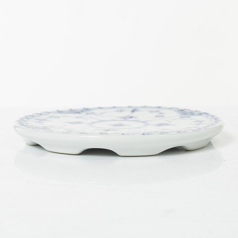 Royal Copenhagen, dinner and coffee service, 81 pcs, Blue Fluted, Full and Half Lace.