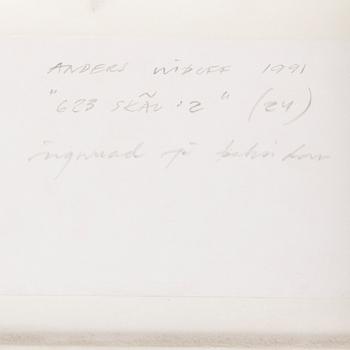 ANDERS WIDOFF, mixed media/objekt, 1991, according to inscription verso certified by the artist.