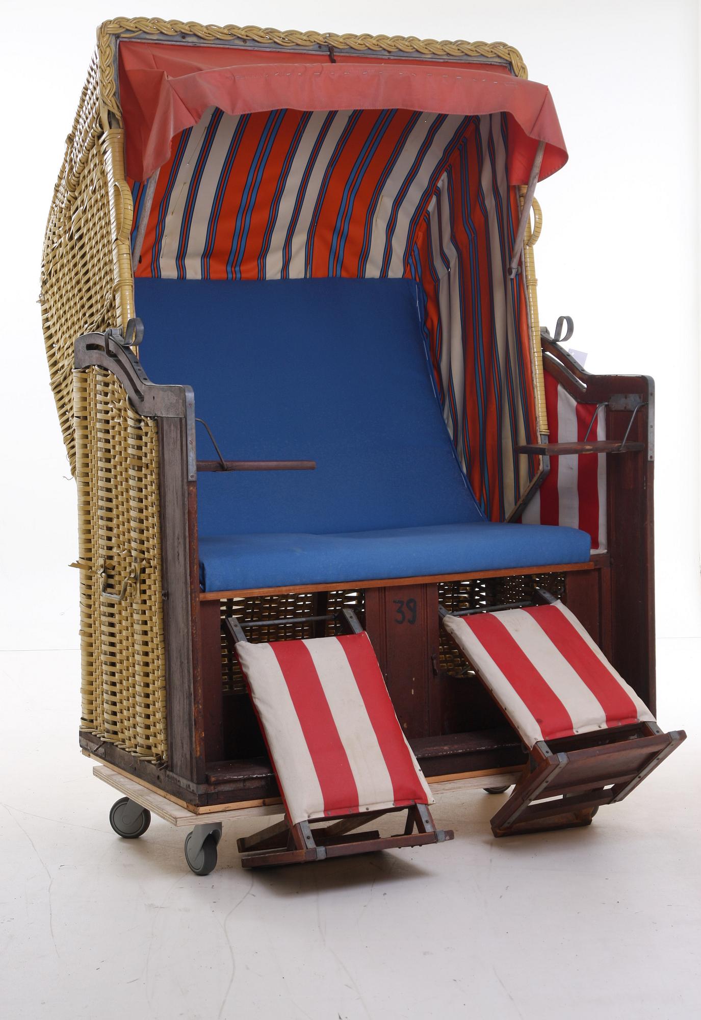 STRANDSTOL, 1950/60-tal.