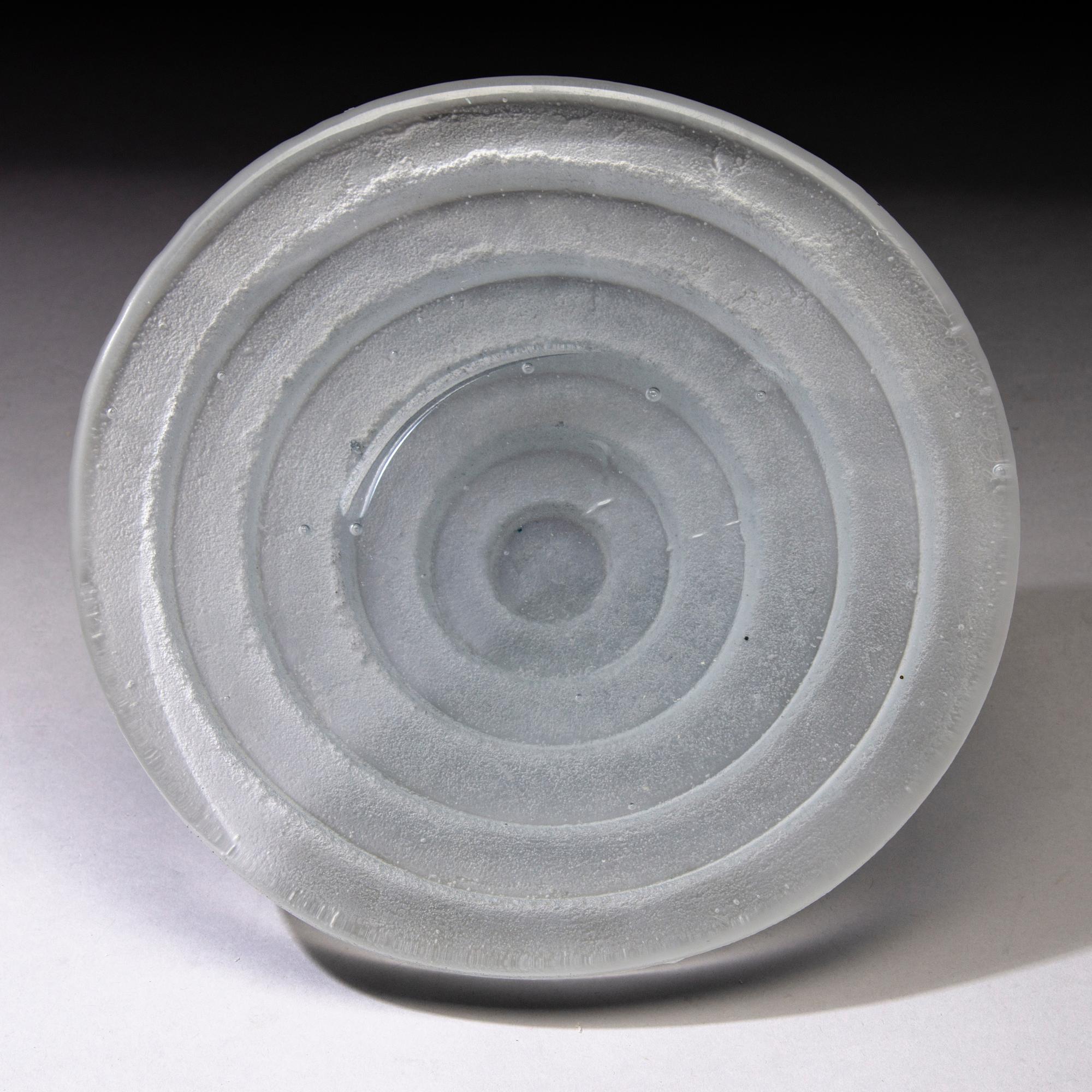 NANNY STILL, sculpture,'To hear', signed Nanny Still. Studioglass Koen Vanderstukken Niel. Belgium 2000.