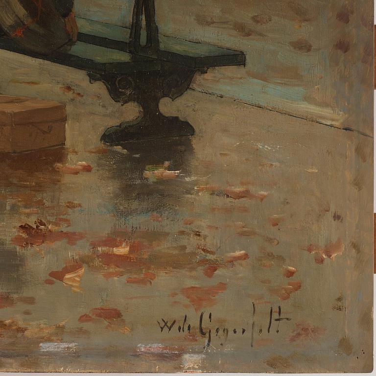 Wilhelm von Gegerfelt, Rainy skies over Paris.