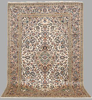 A CARPET, Kashan, around 303 x 202 cm.