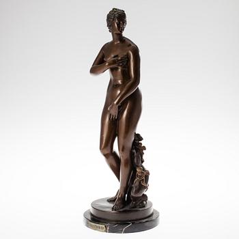 GIOVANNI LORENZO BERNINI, efter, brons, signerad, 1800-talets slut.