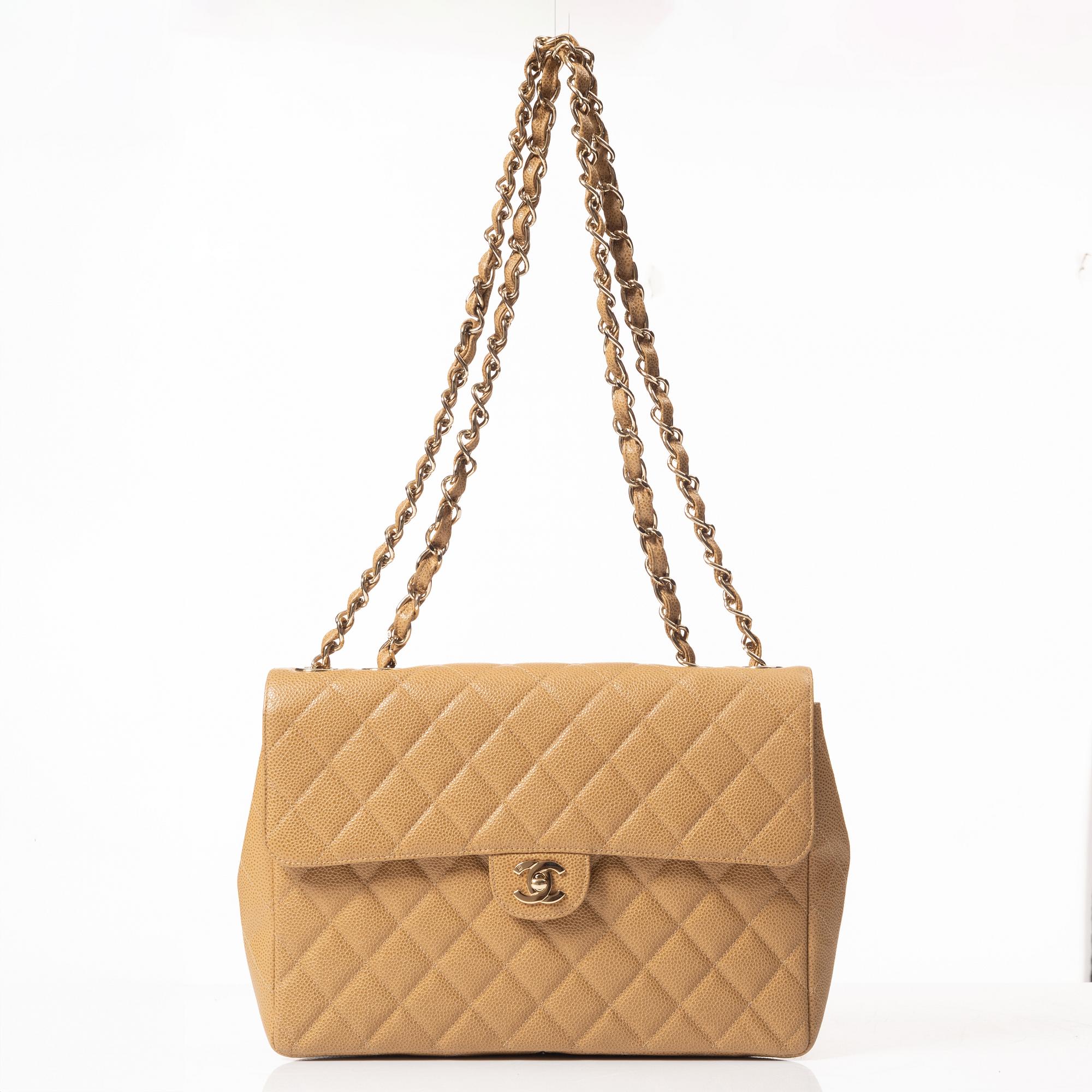 Chanel, bag, "Jumbo Single Flap Bag", 2002-2003.