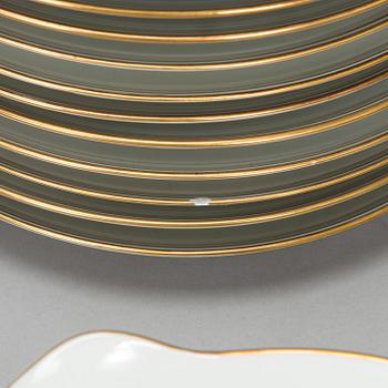 Dinner service, 86 pieces, “Milky Way”, Bing & Grøndahl, Denmark.