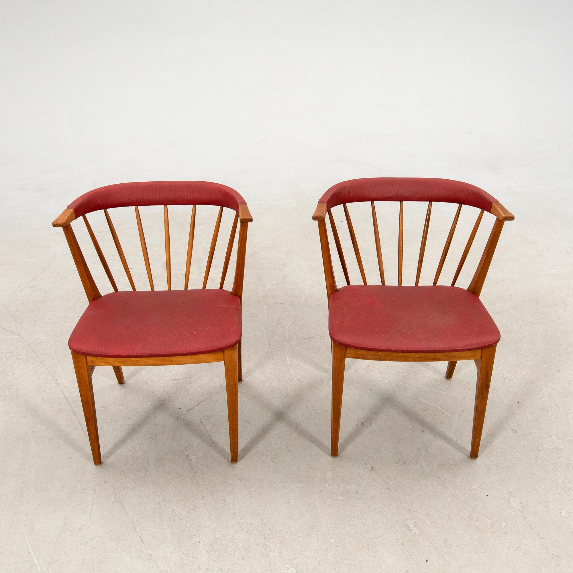 Bertil Fridhagen, Karmstolar ett par modell "406" Bodafors 1950-tal.