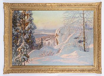 Anshelm Schultzberg, Vintersol.