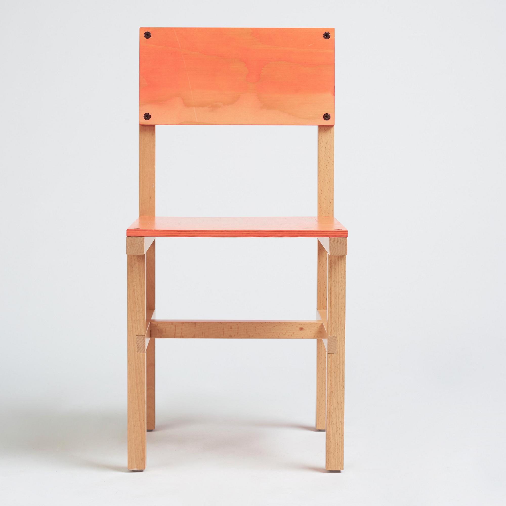 Fredrik Paulsen, "Röhsska", stol, unik prototyp, Blå Station 2019.