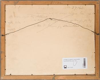 ALBERT ENGSTRÖM, tuschteckning, sign.