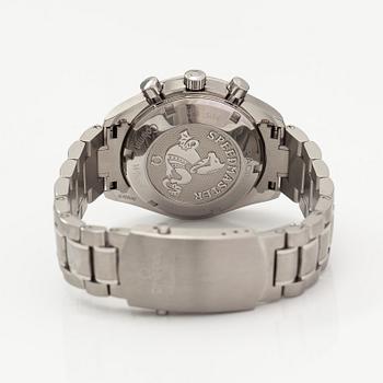 Omega, Speedmaster, Racing, "Panda", co-axial, 100m, wristwatch, 40 mm.