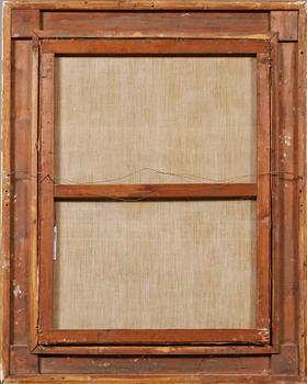 OKÄND KONSTNÄR, olja på duk, signerad Guillaumet, 1800-tal.