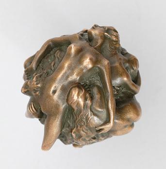 OKÄND KONSTNÄR, sigill, brons, jugend, signerad C. Balon, 1900-talets början.