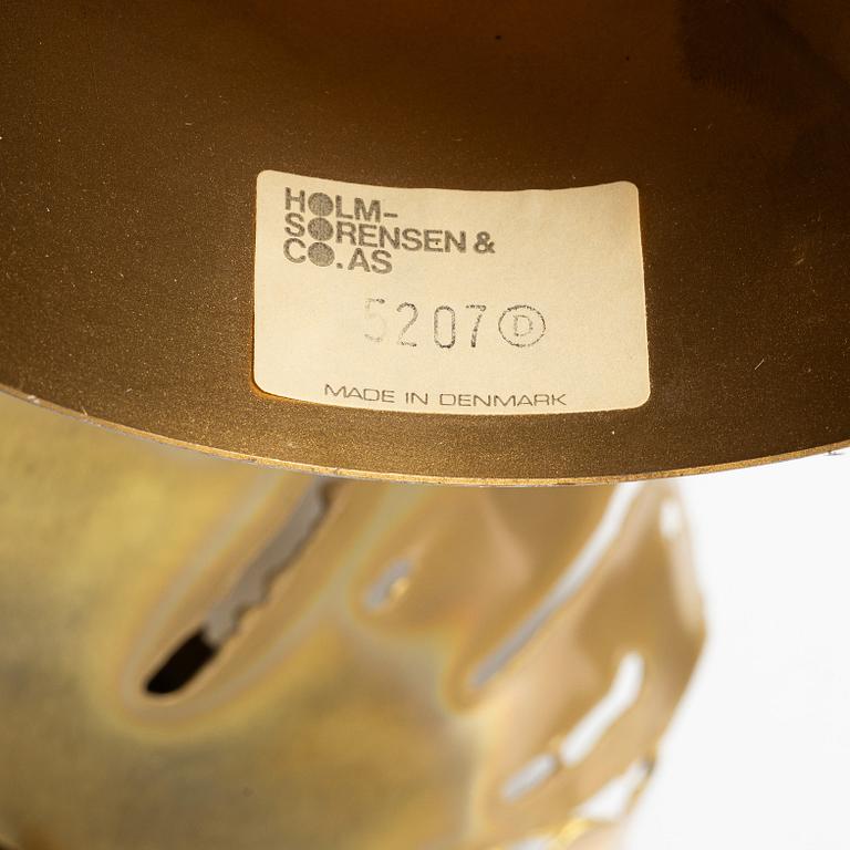 Svend Aage Holm Sørensen, vägglampa, Holm-Sørensen & Co, Danmark, 1960-tal.