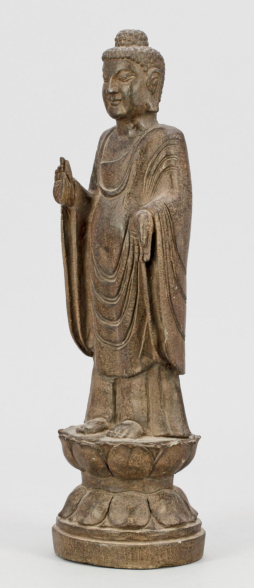 FIGURIN, stenmassa, Kina, 1900-tal.