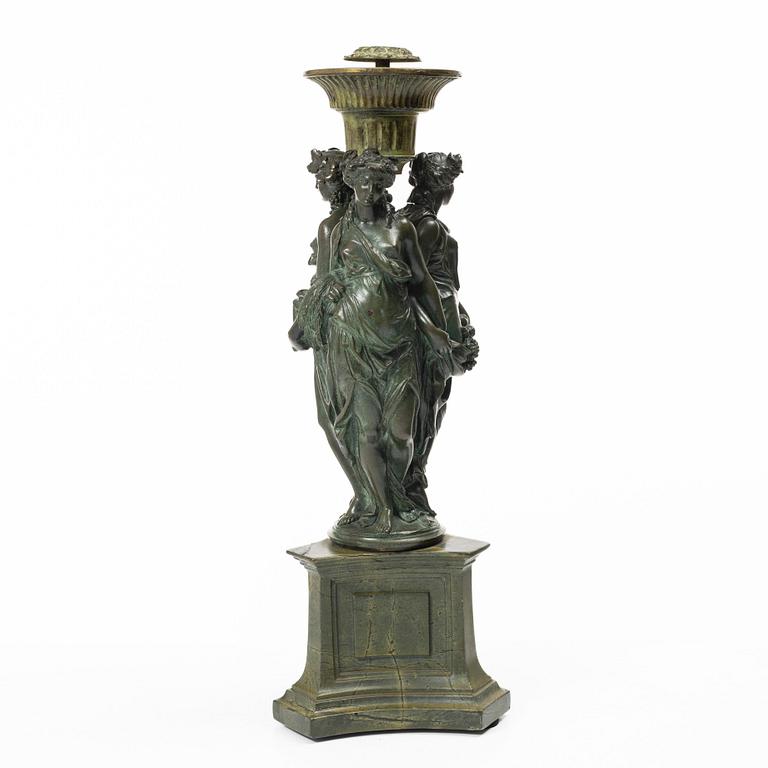 A table ornament, late 19th century.