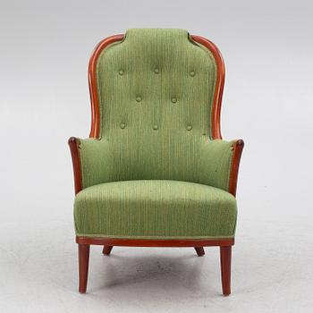 Carl Malmsten, fåtölj, "Vår Fru", OH Sjögren, 1900-talets slut.