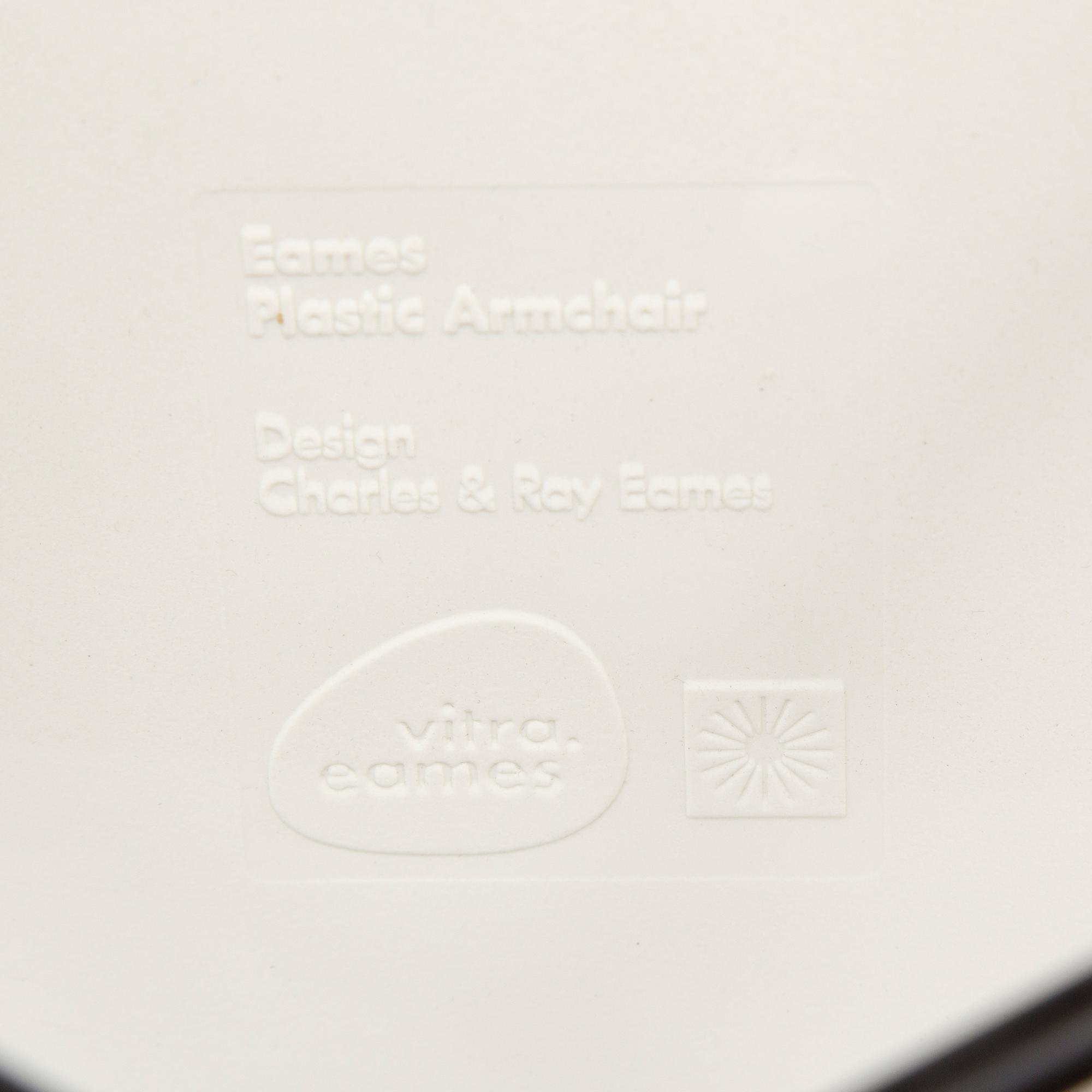 CHARLES & RAY EAMES, a plastic armchair DAW from Vitra, 2016.
