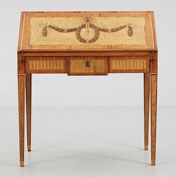 SEKRETÄR, gustaviansk stil, 1900-talets andra hälft.