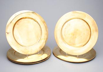 KUVERTTALLRIKAR, 10 st snarlika, mässing. Bl a Stelton.